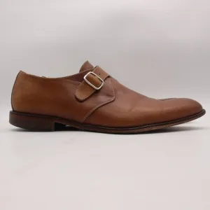 To Boot New York Adam Derrick Singe Monk Strap Men's Size 13 Brown Dress Shoes