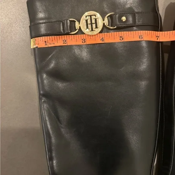Tommy Hilfiger Leather Knee-HighNWOT Riding Boots- Black Size 8.5 M