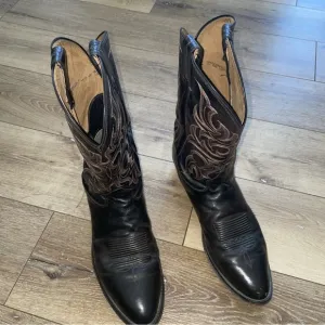 Tony Lama Men’s Western Boots 15 D Brown Boot EUC