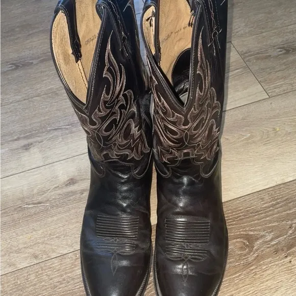 Tony Lama Men’s Western Boots 15 D Brown Boot EUC