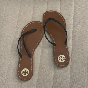 Tory Burch Abitha Women's Black and Brown Sandals