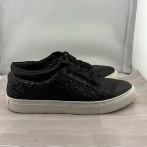 Tory Burch Black and Gold Athletic Shoes