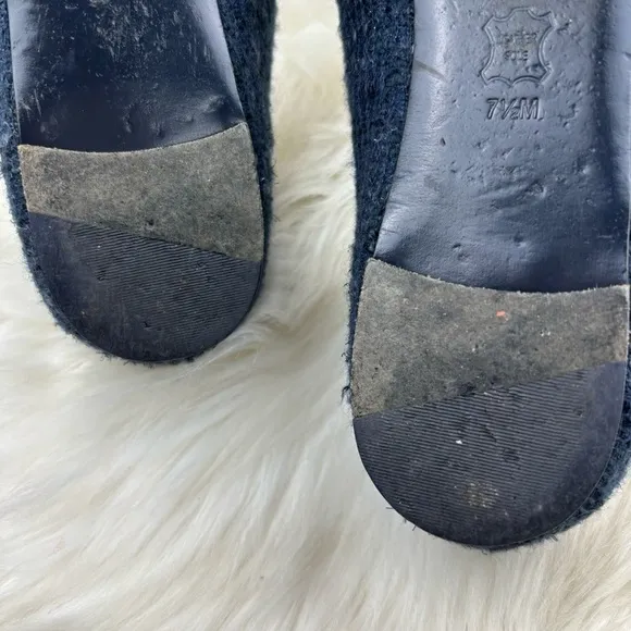 TORY BURCH CHANDRA FLATS- LOAFERS SHOES SIZE 7.5
