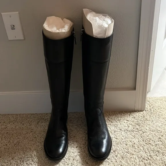 Tory Burch Classic Black Heeled Boots