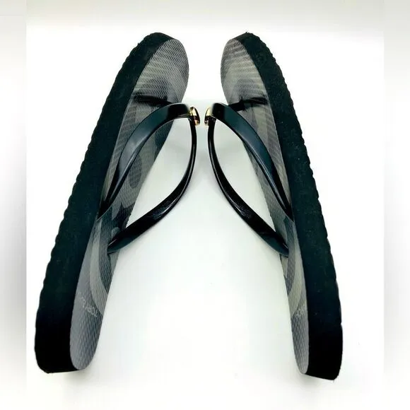 Tory Burch Emory Black/Grey Sandals Size 7,5