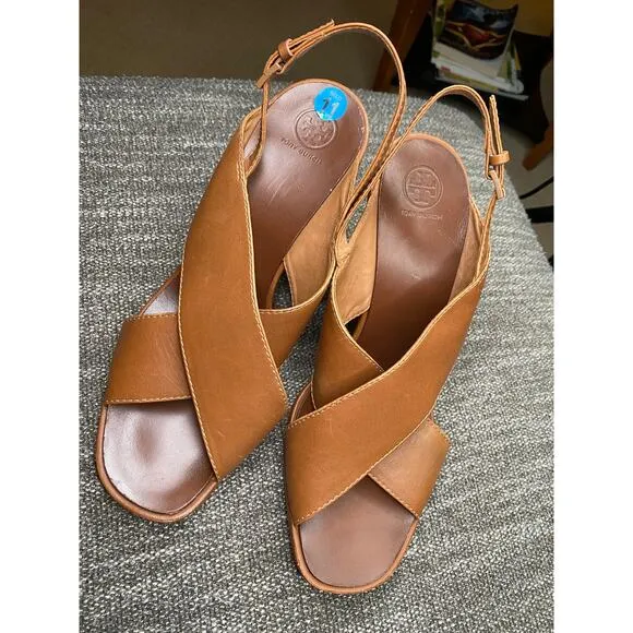 Tory Burch Gabrielle Wedge Sandals size 11