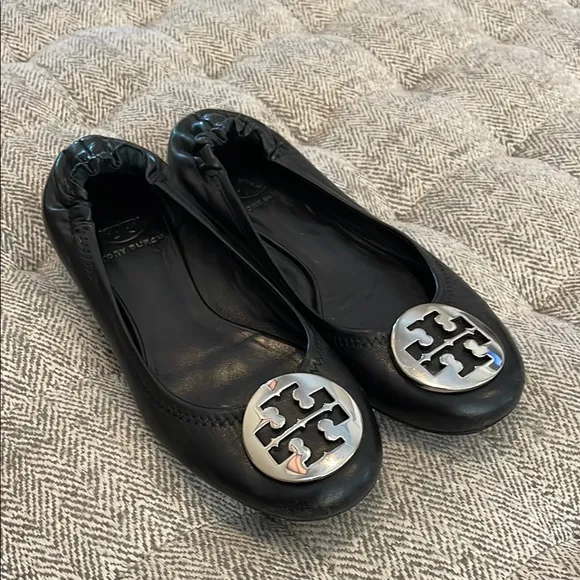 Tory Burch leather ballet flats size 6.5M