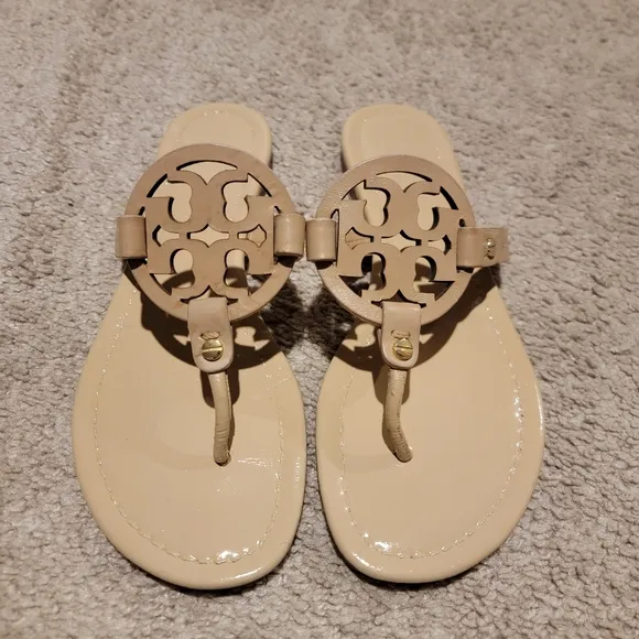 Tory Burch Miller Sandals Light Makeup Size 8.5