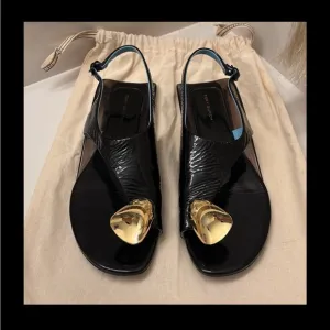 Tory Burch Patos sling back jelly flats size 8