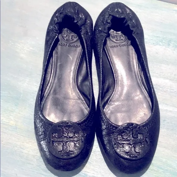 TORY BURCH  - Reva Black flats