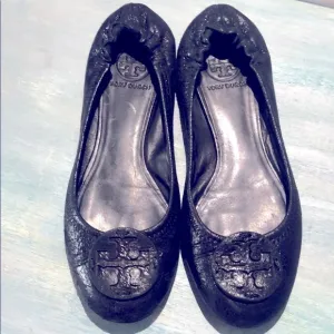 TORY BURCH  - Reva Black flats