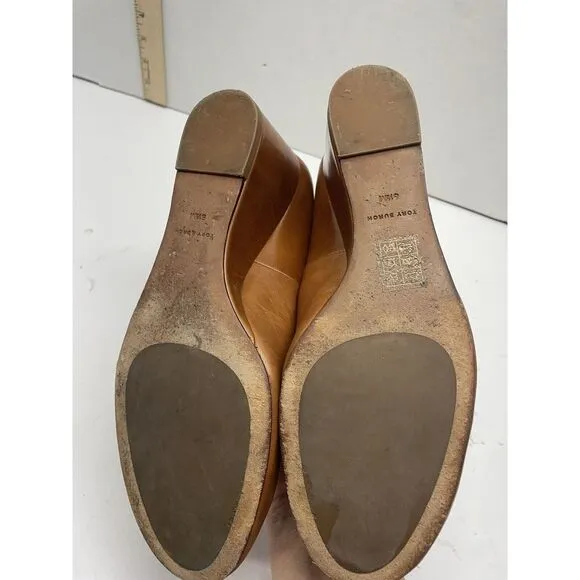 Tory Burch Sally Wedge Women's 8.5 Shoes Slip On