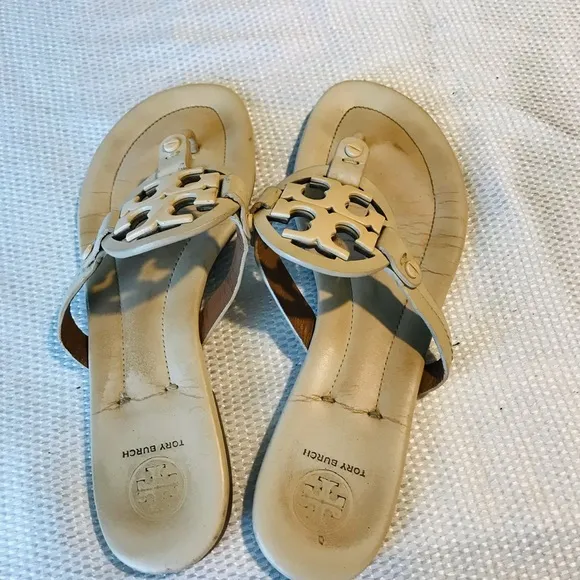 Tory Burch Women's Cream Sandals