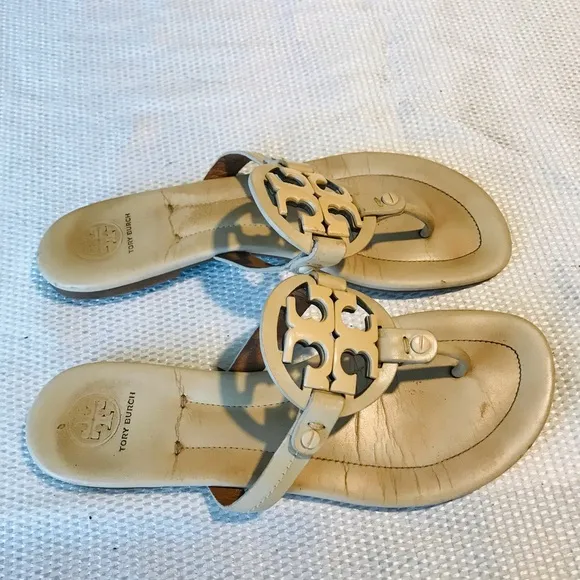 Tory Burch Women's Cream Sandals