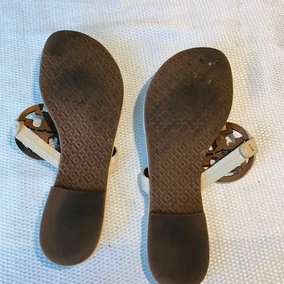 Tory Burch Women's Cream Sandals