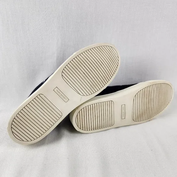 Tory Sport All Love Lace Up Navy Blue Sneakers
