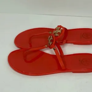 Tory Burch Orange Jelly‎ Mini Miller Sandals Rare