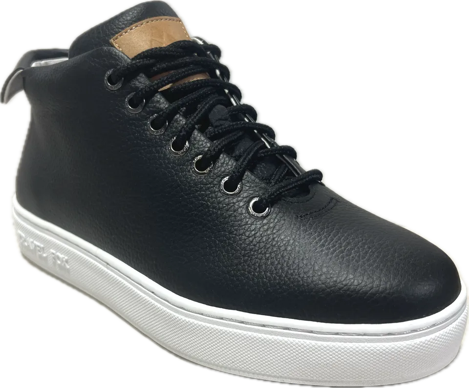 Travel Fox Mid Top Men’s Black Nappa Leather 915612 101