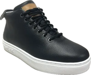 Travel Fox Mid Top Men’s Black Nappa Leather 915612 101