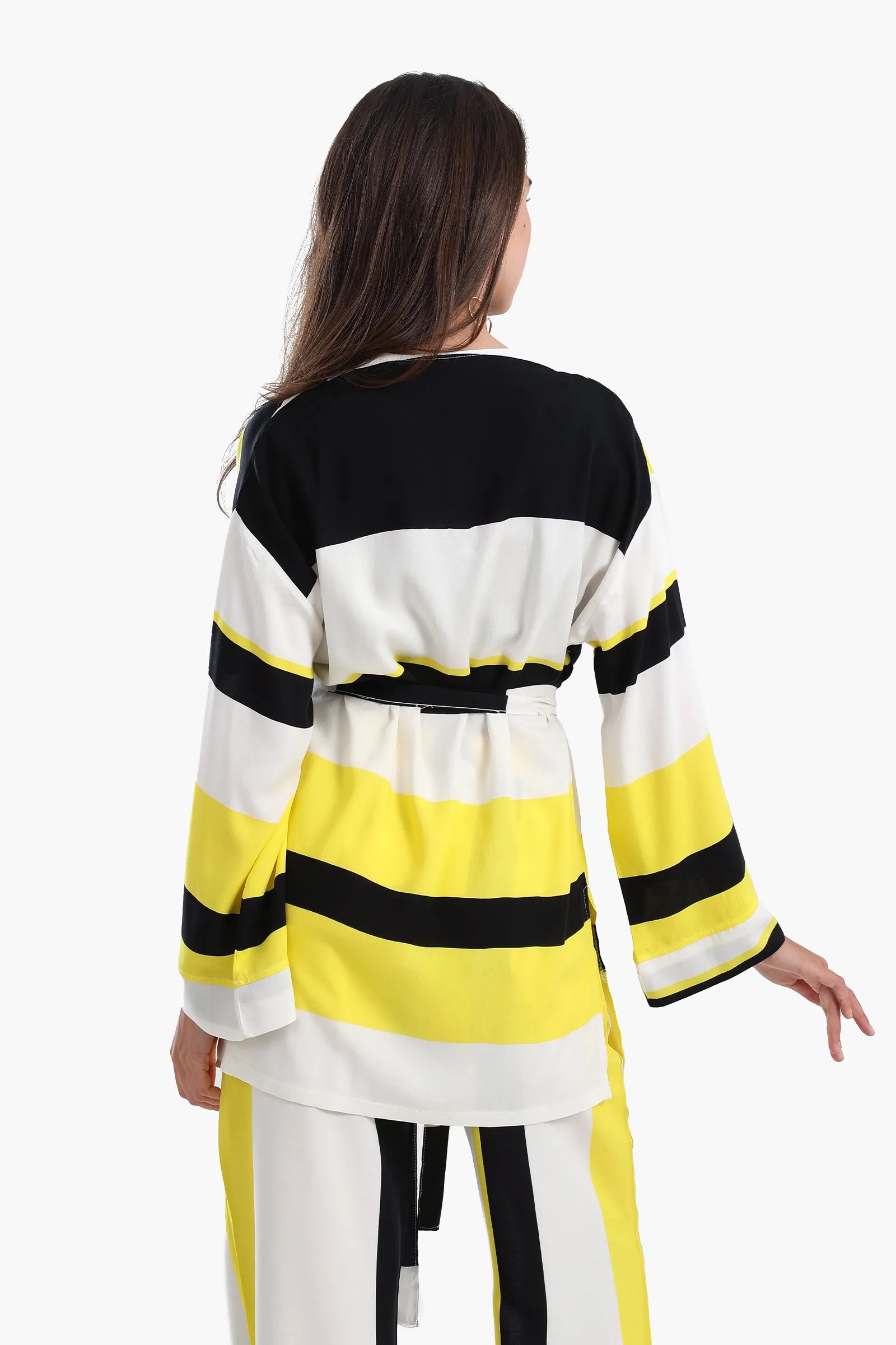 Tritone Open Front Cardigan