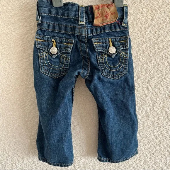True Religion‎ Baby Denim Billy Blue Jeans Size 6-12 Months