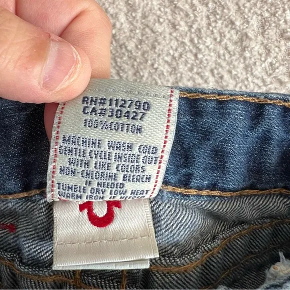True Religion‎ Baby Denim Billy Blue Jeans Size 6-12 Months
