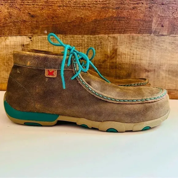 Twisted X Chukka Driving Moc Leather Shoes