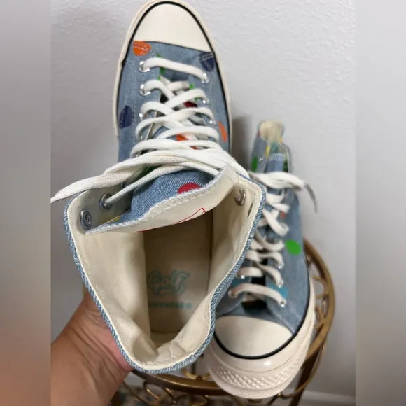 Tylor The Creator X Chuck Taylor 70 High Polka Dots UNISEX Sneakers Size 10