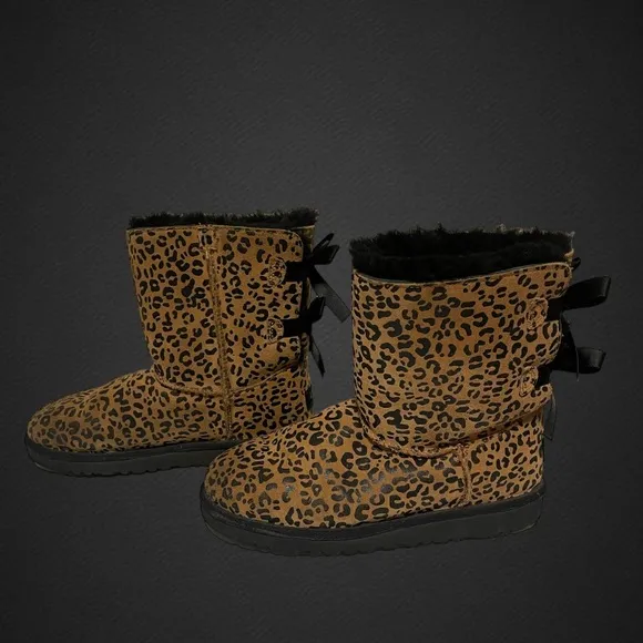 UGG Australia Bailey Leopard‎ Print Boots