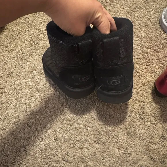 UGG Black Sequin Boots