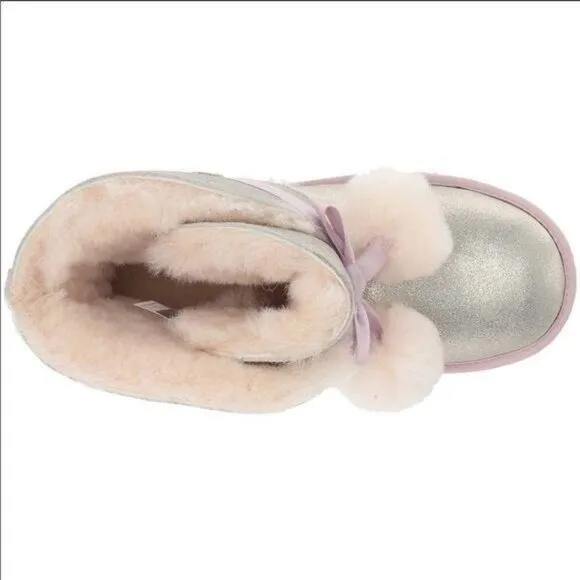 Ugg Gita Metallic Gold Kid’s Boots  size 5