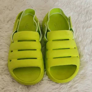 UGG Kids Lime Green Sandals