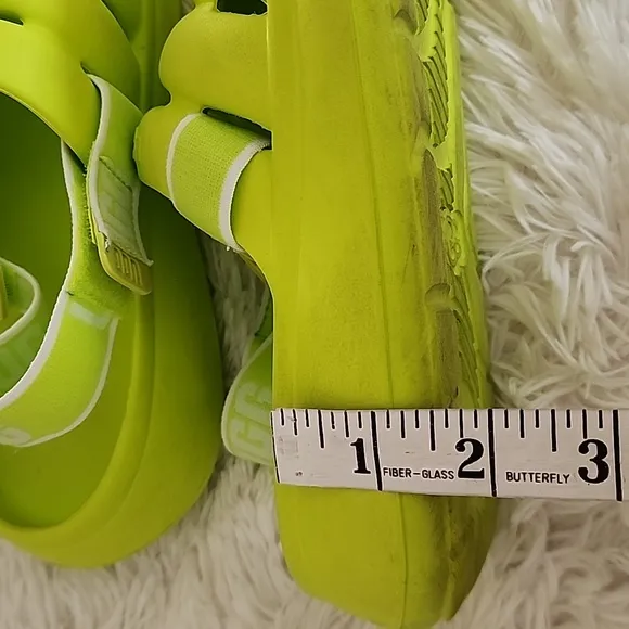 UGG Kids Lime Green Sandals