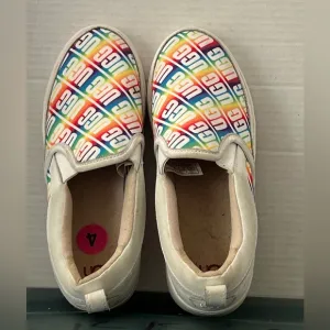 UGG Kids Slip-On Colorful Shoes Size 4 EUC