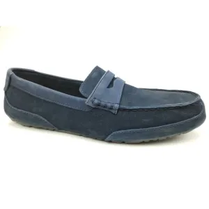 UGG Men’s Sz 14 Tucker Suede Leather Driving Shoes  Slip on loafers blue