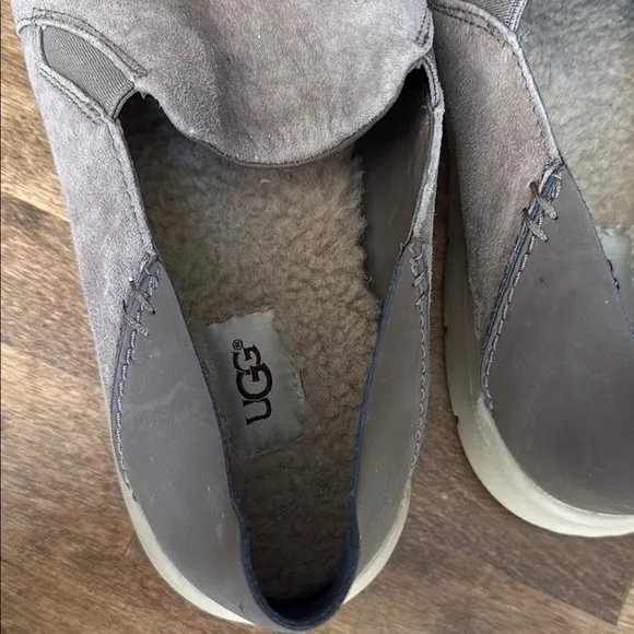 UGG Mens Tan Slip-On Shoes Size 12