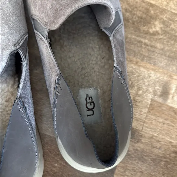 UGG Mens Tan Slip-On Shoes Size 12