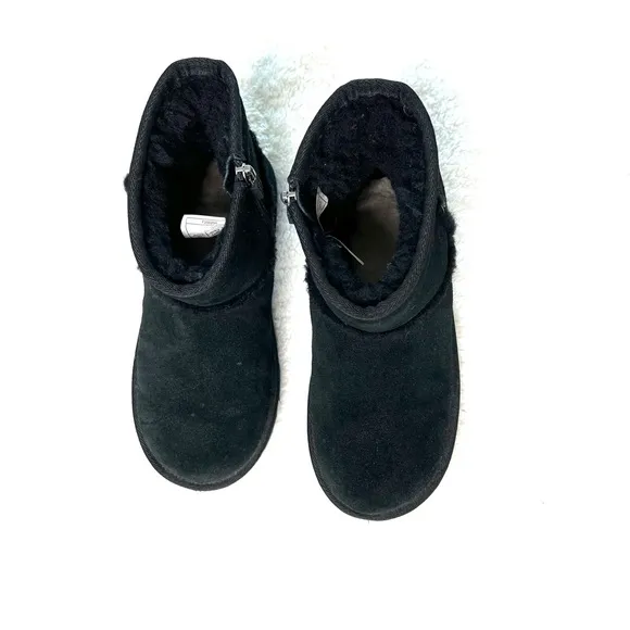Ugg mini zipper boots black size 2