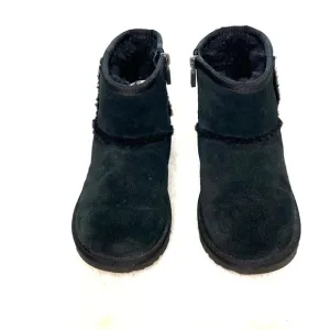 Ugg mini zipper boots black size 2
