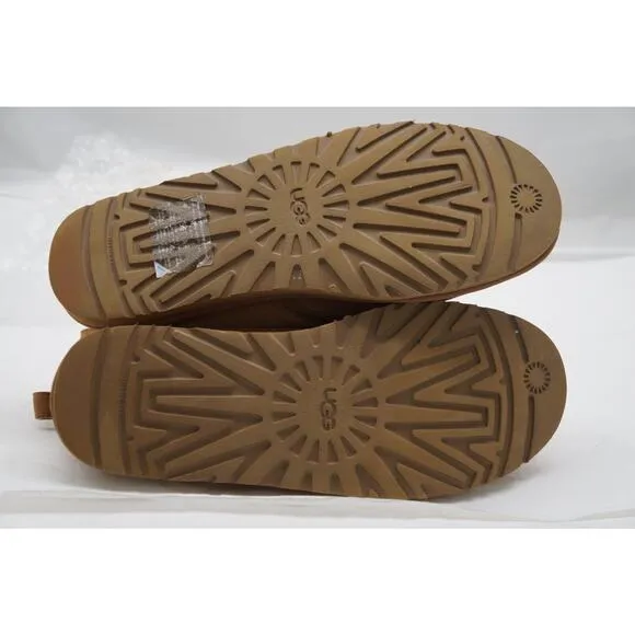 UGG Neumel Men's Chukka Boots Size 15 Chestnut Suede Sheepskin Lined