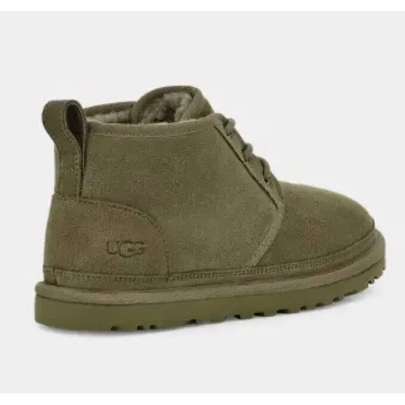 UGG Neumel Olive Drab Green Lace Up Chukka Boots Womens 12 NEW Fast Shipping