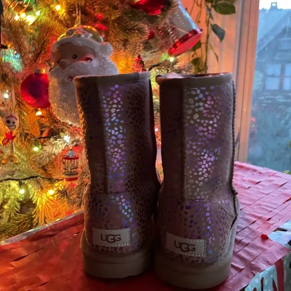 UGG Sparkle Leopard Boots