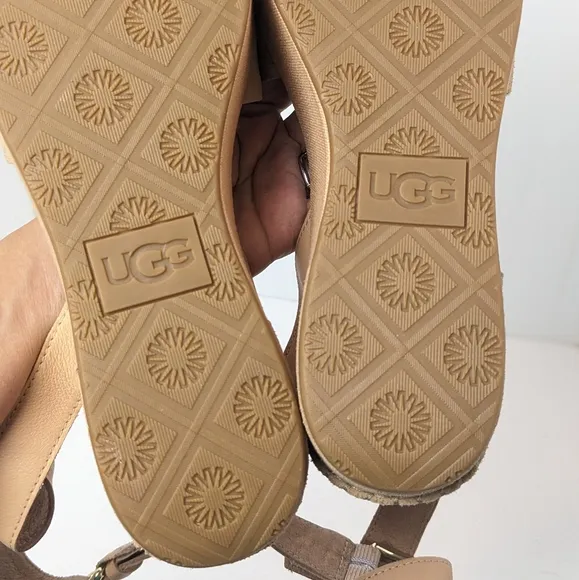 Ugg suede chapala sandals