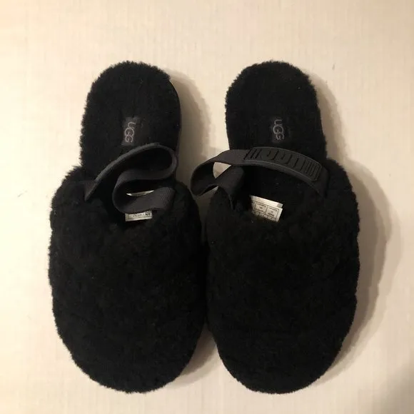 UGG WOMEN'S NEW BLACK SANDALS SIZE: 9
