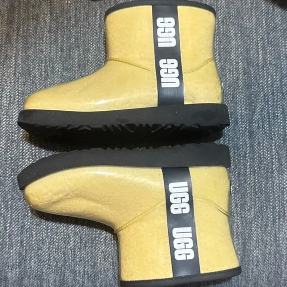 UGG Yellow Shearling Boots