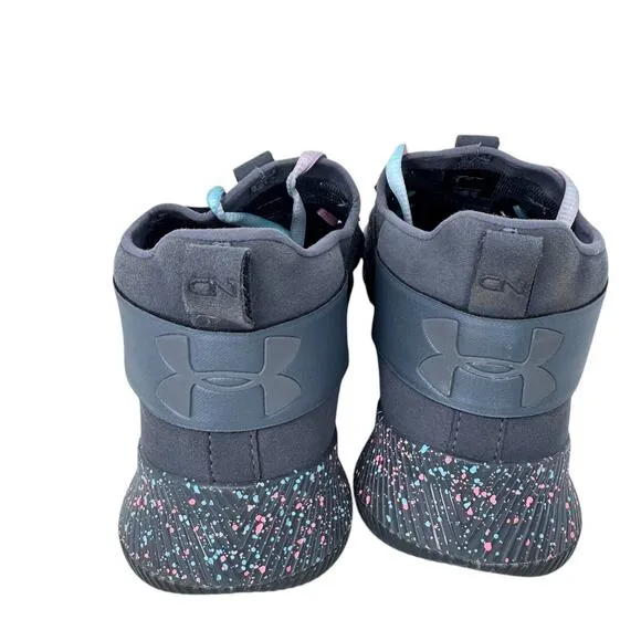 Under Armour C1N Cam Newton Trainers Unisex Kids Size 5.5Y‎ Black 3000340-105