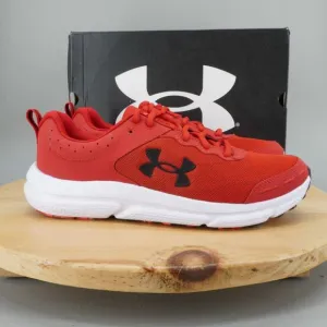 Under Armour Charged Assert 10 Mens Size 11.5 Shoes Red White Running Sneakers