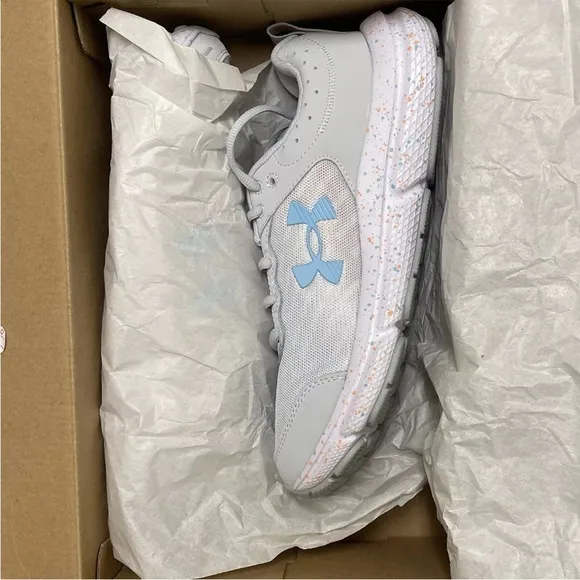 Under Armour Charged Assert 10 PNTSP Running Shoes 3027092 Women Size 8.5