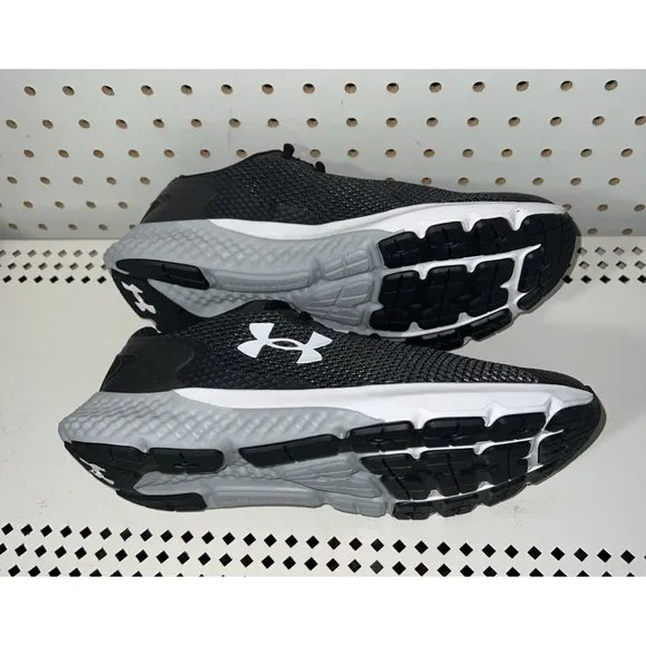 Under Armour Charged Rogue 3 Mens Athletic Running Shoes Size 9.5 Black Gray
