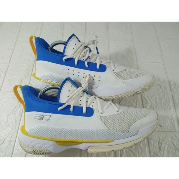 Under Armour Curry 7 Dub Nation 2 Unisex Size M 8.5 W 10 (3023300 106)